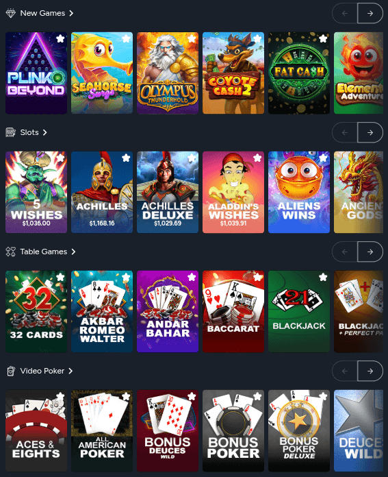Jackoro Casino Game Library